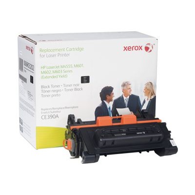 Xerox 006R03202 Extended Yield black toner cartridge equivalent to HP CE390A for HP LaserJet Enterprise 600 M601 600 M602 600 M603 M4555