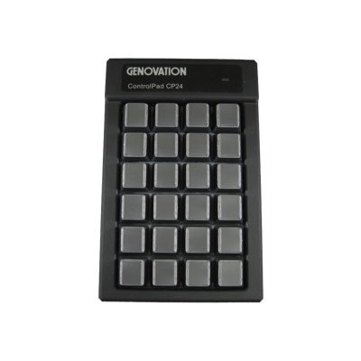 Genovation CP24-USBHID Controlpad CP24 - Keypad - USB - black Genovation CP24-USBHID Controlpad CP24 - Keypad - USB - black