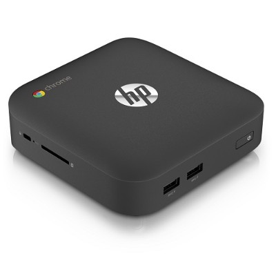 HP Inc. K1L50UT ABA Chromebox Mini 1 x Celeron 2955U 1.4 GHz RAM 4 GB SSD 16 GB HD Graphics GigE WLAN 802.11b g n Bluetooth 4.0 Chrome OS