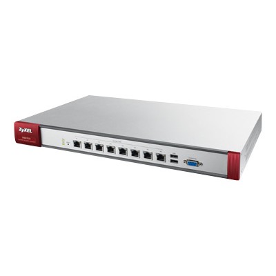 Zyxel USG310 USG310 Security appliance with 1 year AV IDP AS CF 25 SSL VPN users 10Mb LAN 100Mb LAN GigE rack mountable