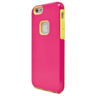 iLuv Creative Technology AI6PREGAPN Regatta Dual layer Case for iPhone 6s Plus iPhone 6 Plus Pink