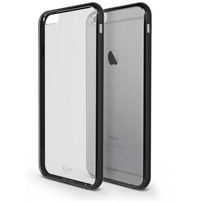 iLuv Creative Technology AI6PVYNEBK Vyneer Dual Material Protection Case for iPhone 6s Plus & iPhone 6 Plus - Black iLuv Creative Technology AI6PVYNEBK Vyneer Dual Material Protection Case for iPhone 6s Plus & iPhone 6 Plus - Black