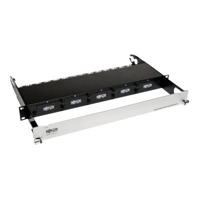 TrippLite N482-01U High Density Rackmount Fiber Enclosure Panel 5 Cassette 1URM TrippLite N482-01U High Density Rackmount Fiber Enclosure Panel 5 Cassette 1URM
