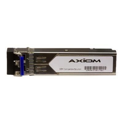 Axiom Memory E1MG LHA OM AX SFP mini GBIC transceiver module Gigabit Ethernet 1000Base ZX LC single mode up to 43.5 miles 1550 nm for Brocade ICX