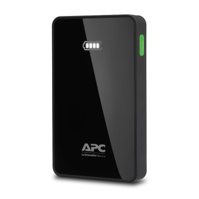 APC M5BK Mobile Power Pack - Power bank Li-pol 5000 mAh - 2.4 A - 2 output connectors (USB (power only)) - black APC M5BK Mobile Power Pack - Power bank Li-pol 5000 mAh - 2.4 A - 2 output connectors (USB (power only)) - black