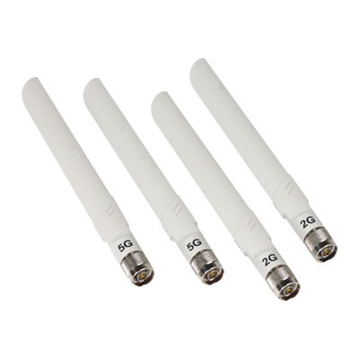 NetGear ANT24501B 10000S ANT24501B Antenna outdoor 802.11 b g n draft 2.0 omni directional pack of 4 for ProSafe WND930