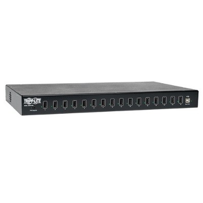 TrippLite U280-016-RM 16-Port USB Charging Station with Syncing Function - 5V 40A / 200W USB Charger Output TrippLite U280-016-RM 16-Port USB Charging Station with Syncing Function - 5V 40A / 200W USB Charger Output