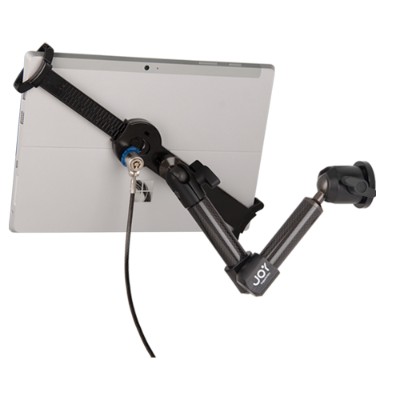The Joy Factory MNU104KL LockDown Universal Wall/Cabinet/Countertopt Carbon Fiber Mount w/ Key Lock for 7 - 11 Tablets The Joy Factory MNU104KL LockDown Universal Wall/Cabinet/Countertopt Carbon Fiber Mount w/ Key Lock for 7 - 11 Tablets