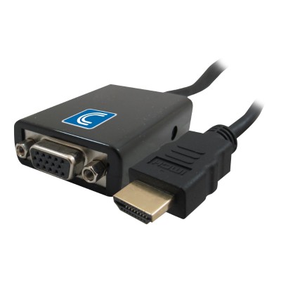 Comprehensive HDAM VGAF Video audio adapter HDMI VGA HDMI M to HD 15 stereo mini jack F 4 in