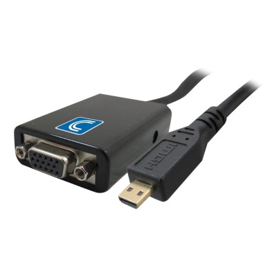 Comprehensive HDDM VGAF Video adapter HDMI VGA HD 15 F to micro HDMI M 4 in