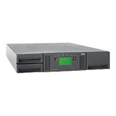 Lenovo System X Servers 61732ul Ts3100 6173 Model L2u - Tape Library - Slots: 24 - No Tape Drives - Max Drives: 2 - External - 2u - Bar Code Reader
