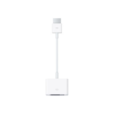 Apple MJVU2AM A Video adapter single link HDMI M to DVI D F for Mac mini Mac Pro MacBook Pro