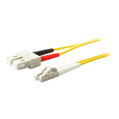 AddOn Computer Products ADD SC LC 20M9SMF 20m LC Male to SC Male Yellow OS1 Duplex LSZH Single Mode Fiber SMF Patch Cable