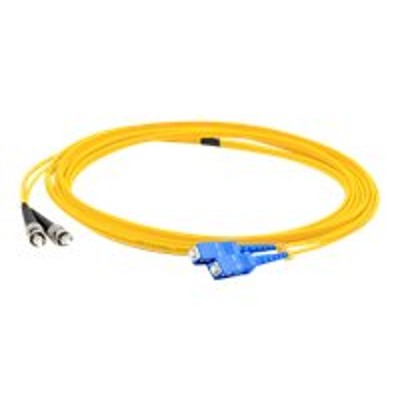 AddOn Computer Products ADD SC LC 8M9SMF 8m LC Male to SC Male Yellow OS1 Duplex LSZH Single Mode Fiber SMF Patch Cable