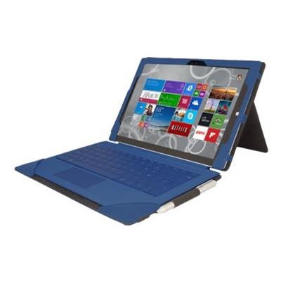 Urban Factory SUR33UF Elegant Folio Flip cover for tablet faux leather navy for Microsoft Surface Pro 3