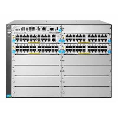 Hewlett Packard Enterprise J9826A Aruba 5412R 92G PoE 4SFP v2 zl2 Switch managed 92 x 10 100 1000 PoE 2 x 10 Gigabit SFP 4 x SFP rack mountable