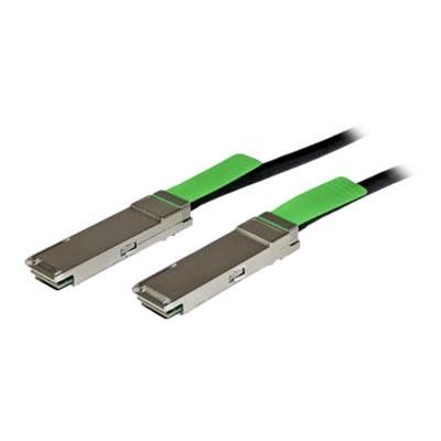 StarTech.com QSFPMM2M 2m QSFP 40 Gigabit Ethernet 40GbE Passive Copper Twinax Direct Attach Cable QSFP 56Gb s Infiniband Cable 2m