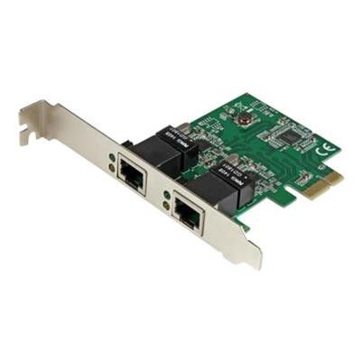 StarTech.com ST1000SPEXD4 Dual Port Gigabit PCI Express Server Network Adapter Card 1 Gbps PCIe NIC Server Adapter 2 Port Ethernet Card
