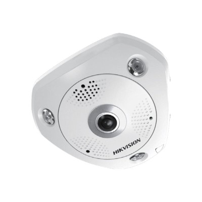 HIKvision DS 2CD6362F IV 6MP Fisheye Network Camera DS 2CD6362F IV Network surveillance camera outdoor vandal weatherproof color Day Night 6 MP