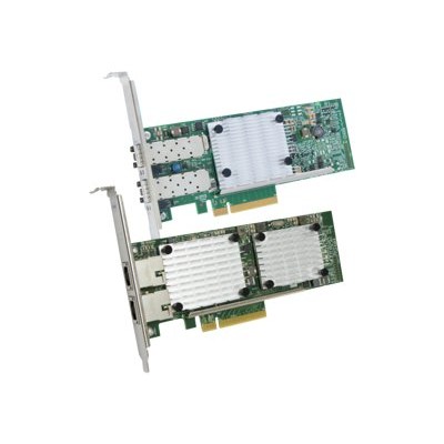 Qlogic QLE3442 CU CK QLE3442 CU Network adapter PCIe 3.0 x8 low profile 10 Gigabit SFP x 2