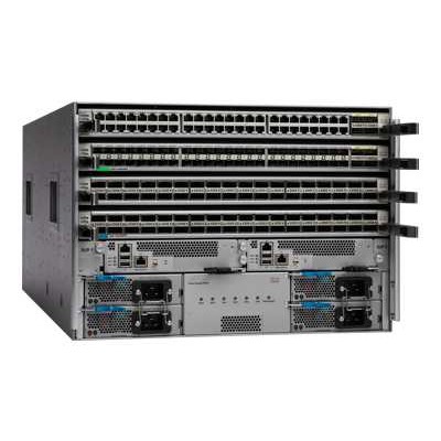 Cisco N9k-c9504-b3 Nexus 9504 Chassis Bundle - Switch - L3 - Managed - Rack-mountable - With  Nexus 9500 Supervisor (n9k-sup-a)  2x  Nexus 9500 System Controlle