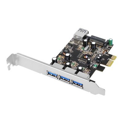 SIIG JU P40611 S2 JU P40611 S2 USB adapter PCIe 2.0 low profile USB 3.0 x 4