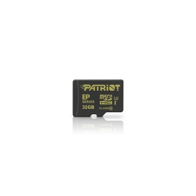 Patriot Memory PEF32GEMCSHC10 EP SERIES 32GB MICROSDHC CL10 Patriot Memory PEF32GEMCSHC10 EP SERIES 32GB MICROSDHC CL10