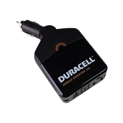 Battery Biz DRINVM150 Duracell Compact Mobile Inverter 150 DC to AC power inverter 12 V 150 Watt