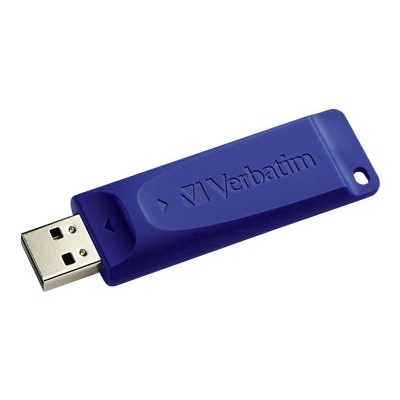 Verbatim 98659 USB Drive - USB flash drive - 128 GB - USB 2.0 - blue Verbatim 98659 USB Drive - USB flash drive - 128 GB - USB 2.0 - blue