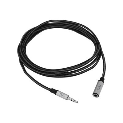 SIIG CB-AU0C12-S1 Woven Fabric Braided - Audio cable - stereo mini jack (F) to stereo mini jack (M) - 6.6 ft SIIG CB-AU0C12-S1 Woven Fabric Braided - Audio cable - stereo mini jack (F) to stereo mini jack (M) - 6.6 ft