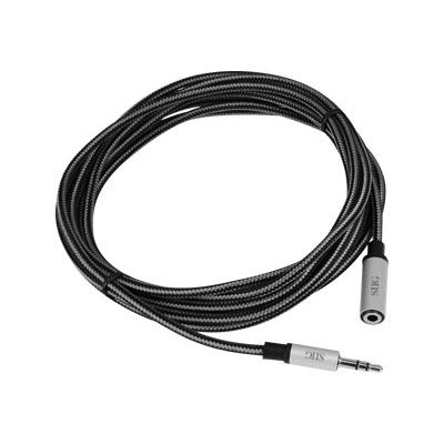 SIIG CB-AU0D12-S1 Woven Fabric Braided - Audio cable - stereo mini jack (F) to stereo mini jack (M) - 10 ft SIIG CB-AU0D12-S1 Woven Fabric Braided - Audio cable - stereo mini jack (F) to stereo mini jack (M) - 10 ft