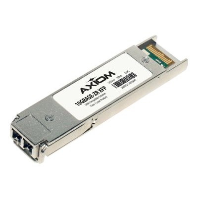 Axiom Memory XFP SR AX XFP transceiver module equivalent to Aruba XFP SR 10 Gigabit Ethernet 10GBase SR LC multi mode up to 984 ft 850 nm for Aru