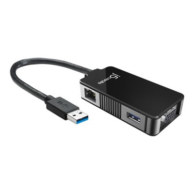 j5create JUA370 JUA370 USB 3.0 Multi-Adapter VGA and Gigabit Ethernet j5create JUA370 JUA370 USB 3.0 Multi-Adapter VGA and Gigabit Ethernet