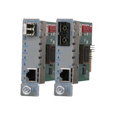 Omnitron Systems 8522N 0 iConverter GX T2 Fiber media converter Gigabit Ethernet 10Base T 100Base TX 1000Base T 1000Base X RJ 45 ST multi mode up