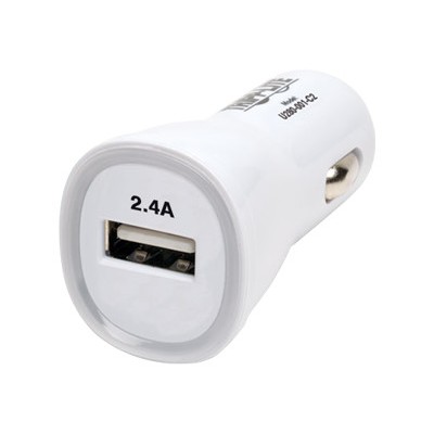 TrippLite U280-001-C2 USB Tablet / Phone Car Charger 5V 2.4A / 12W TrippLite U280-001-C2 USB Tablet / Phone Car Charger 5V 2.4A / 12W