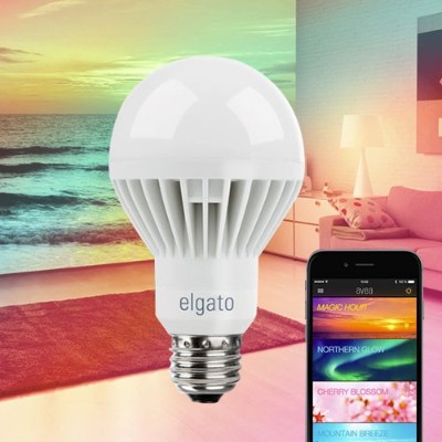 Elgato 10027700 Avea Dynamic Mood Light -7W Smart LED Light Bulb Controlled by iPhone iPad Smartphone or Tablet Elgato 10027700 Avea Dynamic Mood Light -7W Smart LED Light Bulb Controlled by iPhone iPad Smartphone or Tablet