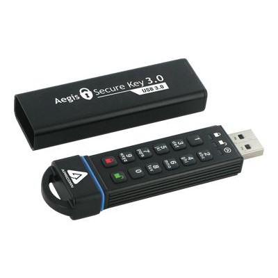Apricorn ASK3-60GB Aegis Secure Key 3.0 - USB flash drive - encrypted - 60 GB - USB 3.0 Apricorn ASK3-60GB Aegis Secure Key 3.0 - USB flash drive - encrypted - 60 GB - USB 3.0