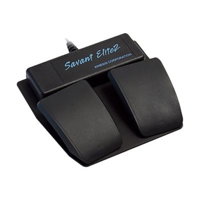 Kinesis FP20A Savant Elite2 FP20A Dual Foot Pedal Pedals wired black
