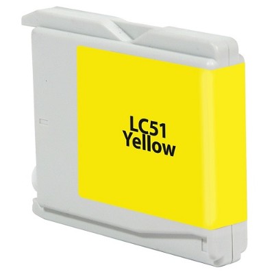 V7 V7LC51Y Laser Toner for select Brother printers - Replaces LC51Y (Yellow) V7 V7LC51Y Laser Toner for select Brother printers - Replaces LC51Y (Yellow)