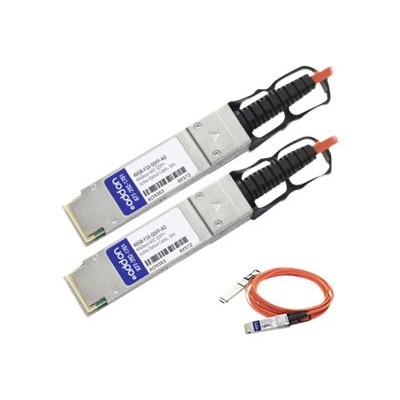 AddOn Computer Products 40GB-F10-QSFP-AO Enterasys 40GB-F10-QSFP Compatible TAA Compliant 40GBase-AOC QSFP+ to QSFP+ Direct Attach Cable (850nm MMF 10m) AddOn Computer Products 40GB-F10-QSFP-AO Enterasys 40GB-F10-QSFP Compatible TAA Compliant 40GBase-AOC QSFP+ to QSFP+ Direct Attach Cable (850nm MMF 10m)