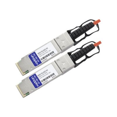 AddOn Computer Products 40GB-F20-QSFP-AO Enterasys 40GB-F20-QSFP Compatible TAA Compliant 40GBase-AOC QSFP+ to QSFP+ Direct Attach Cable (850nm MMF 20m) AddOn Computer Products 40GB-F20-QSFP-AO Enterasys 40GB-F20-QSFP Compatible TAA Compliant 40GBase-AOC QSFP+ to QSFP+ Direct Attach Cable (850nm MMF 20m)