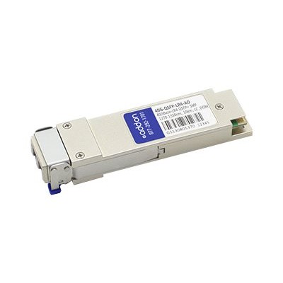 AddOn Computer Products 40G QSFP LR4 AO Brocade 40G QSFP LR4 Compatible TAA Compliant 40GBase LR4 QSFP Transceiver SMF 1270nm to 1330nm 10km LC DOM