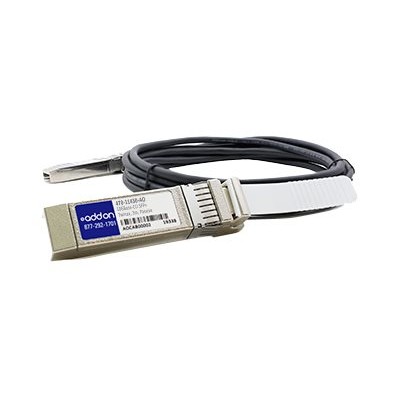 AddOn Computer Products 470-11430-AO Dell 470-11430 Compatible TAA Compliant 10GBase-CU SFP+ to SFP+ Direct Attach Cable (Passive Twinax 3m) AddOn Computer Products 470-11430-AO Dell 470-11430 Compatible TAA Compliant 10GBase-CU SFP+ to SFP+ Direct Attach Cable (Passive Twinax 3m)