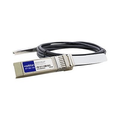 AddOn Computer Products 487654-001-AO HP 487654-001 Compatible TAA Compliant 10GBase-CU SFP+ to SFP+ Direct Attach Cable (Passive Twinax 1m) AddOn Computer Products 487654-001-AO HP 487654-001 Compatible TAA Compliant 10GBase-CU SFP+ to SFP+ Direct Attach Cable (Passive Twinax 1m)