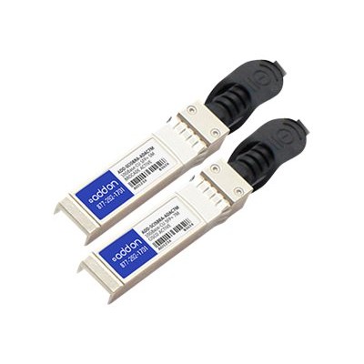 AddOn Computer Products ADD-SCISBRA-ADAC7M Cisco SFP-H10GB-CU7M to Brocade 10G-SFPP-TWX-0701 Compatible TAA compliant 10GBase-CU SFP+ to SFP+ Direct Attach Cabl AddOn Computer Products ADD-SCISBRA-ADAC7M Cisco SFP-H10GB-CU7M to Brocade 10G-SFPP-TWX-0701 Compatible TAA compliant 10GBase-CU SFP+ to SFP+ Direct Attach Cabl