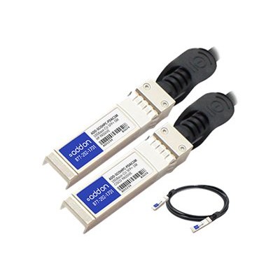 AddOn Computer Products ADD-SCISHPC-PDAC1M Cisco SFP-H10GB-CU1M to HP JD096B Compatible TAA compliant 10GBase-CU SFP+ to SFP+ Direct Attach Cable (Passive Twina AddOn Computer Products ADD-SCISHPC-PDAC1M Cisco SFP-H10GB-CU1M to HP JD096B Compatible TAA compliant 10GBase-CU SFP+ to SFP+ Direct Attach Cable (Passive Twina