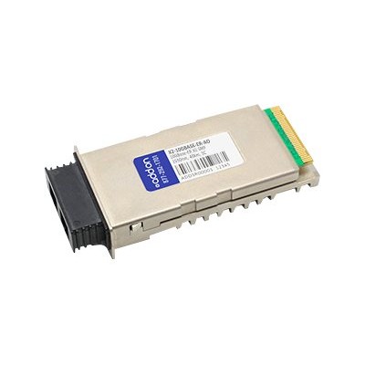 AddOn Computer Products X2 10GBASE ER AO MSA and TAA Compliant 10GBase ER X2 Transceiver SMF 1550nm 40km SC DOM