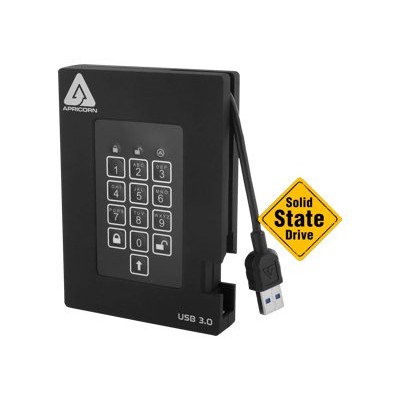 Apricorn A25-3PL256-S1000F Aegis Padlock Fortress A25-3PL256-S1000F - Solid state drive - encrypted - 1 TB - external (portable) - USB 3.0 - buffer: 8 MB - FIPS Apricorn A25-3PL256-S1000F Aegis Padlock Fortress A25-3PL256-S1000F - Solid state drive - encrypted - 1 TB - external (portable) - USB 3.0 - buffer: 8 MB - FIPS