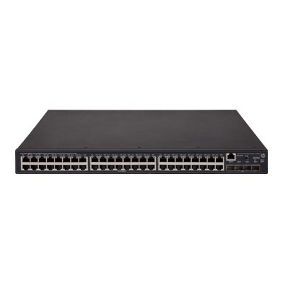Hewlett Packard Enterprise JG937A ABA 5130 48G PoE 4SFP EI Switch L3 managed 48 x 10 100 1000 4 x 10 Gigabit Ethernet 1 Gigabit Ethernet SFP ra