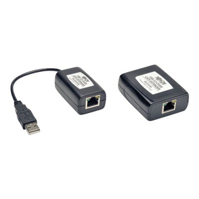 TrippLite B203 101 PNP 1 Port Plug and Play USB 2.0 over Cat5 Cat6 Extender Kit Transmitter Receiver Hi Speed USB up to 164 ft. 50 m